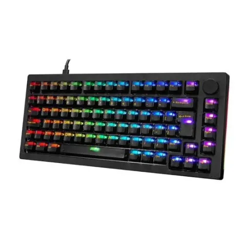 Teclado Akko 5075S - Clear Black