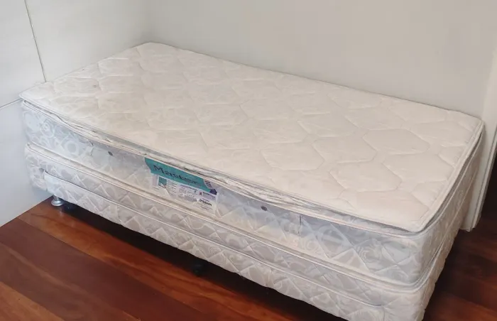 Cama Box Solteiro ORTOBOM Bibox (cama auxiliar) espuma D33 - medida 88 x 188cm