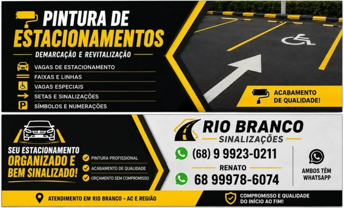 Serviço de sinalização de estacionamento