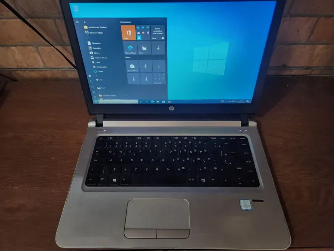 Notebook hp probook 440 g3 core i5 6 geração 4gb ddr4 ssd 120gb Windows 10