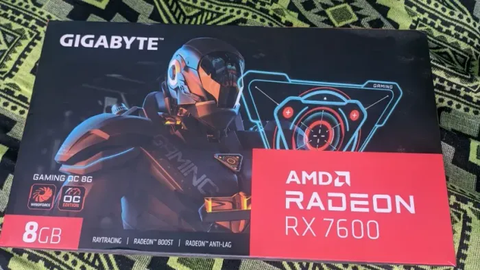 RX 7600 Gigabyte Gaming OC 8GB