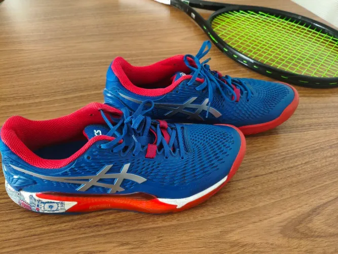 Tênis ASICS RESOLUTION 9 ED. ESPECIAL LONDRES 41