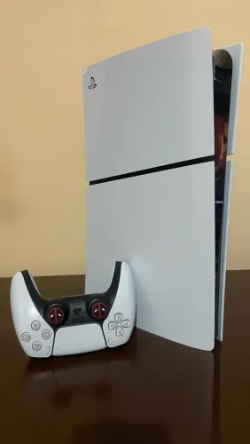 PS5 slim mídia digital 1 terabyte impecável 
