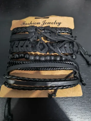 Kit 6 pulseiras da moda