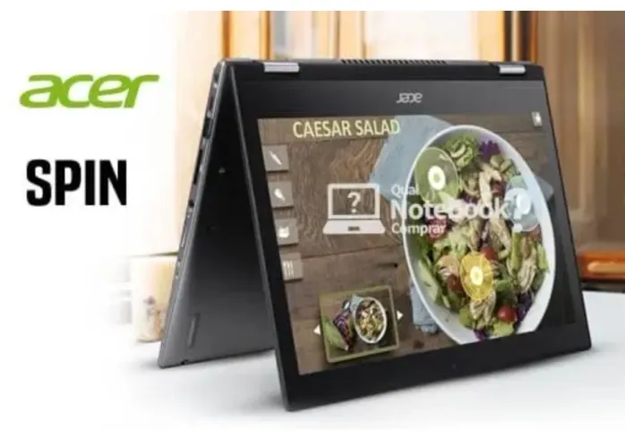 Notebook Acer tela touch novinho 