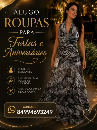 Aluguel de roupas para festas e casamentos 