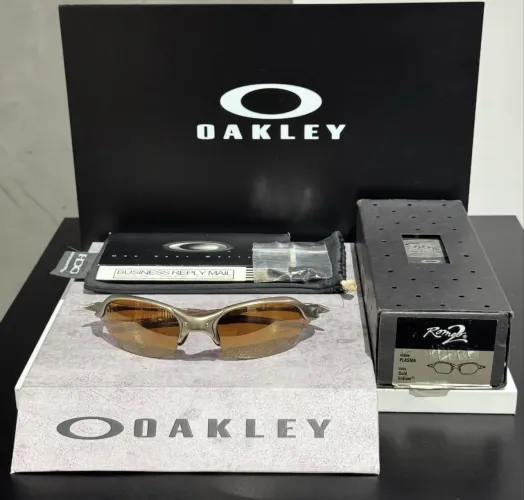 Oakley Romeo 2 plasma Gold iridium Completa Fullset