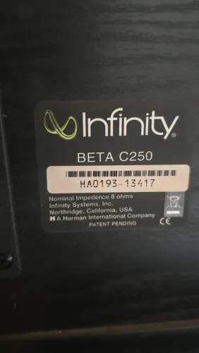 Caixas de som para home theater Infinity Systems