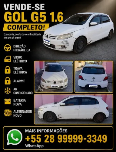 Volkswagen Gol Geração V Power 1.6 8V MI Total Flex Mec. 4P 2013