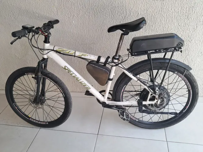 Bicicleta eletrica motor 500w aro 26