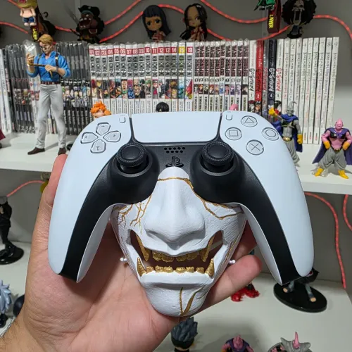 Controle DualSense de PS5, PlayStation 5 seminova, funcionando 100% - Manete de Videogame