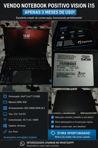 Notebook Positivo 