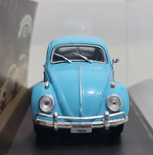 Miniatura VW Fusca Carros Inesqueciveis do Brasil