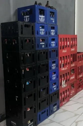 Vasilhames engradado