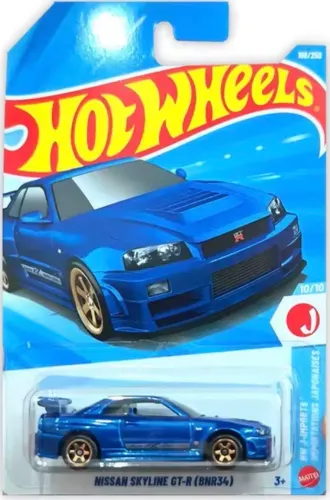 NISSAN SKYLINE GT-R (BNR34) Hot Wheels