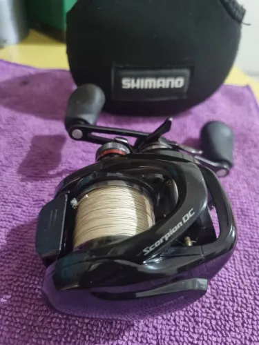Carretilha Shimano scorpion DC 101HG