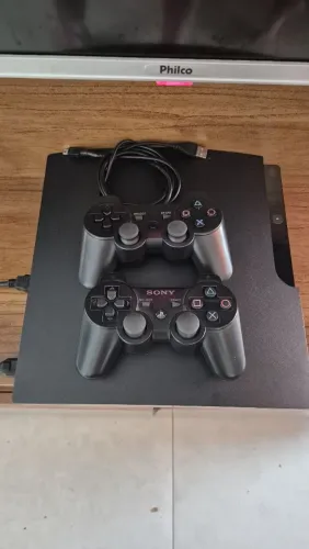 Play 3 completo com vários jogos originais 
