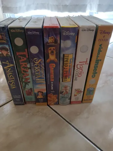 Fitas VHS Disney Original 