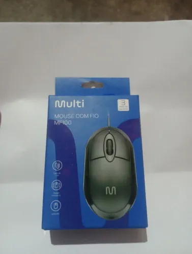 Mouse com fio USB Multi MF100
