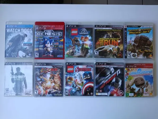 Jogo PS3 Mídia física