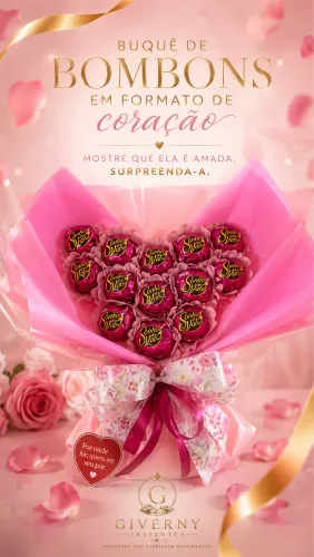 Buquê de bombons