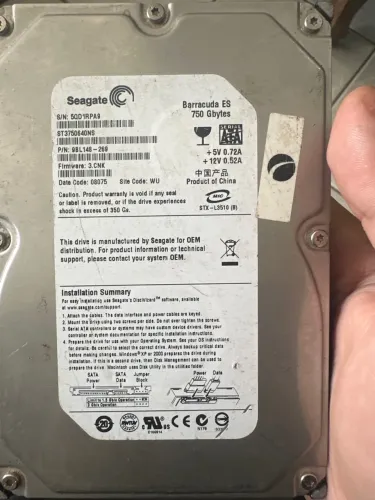 Hd 750 gigas 