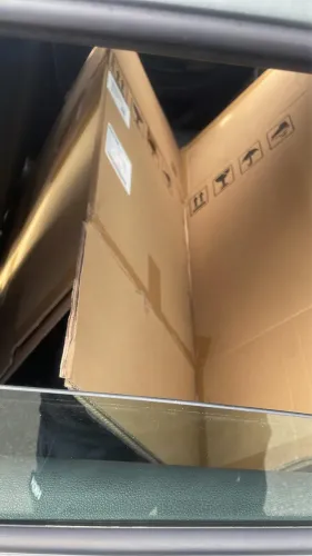 Caixa de papelão para mudança
