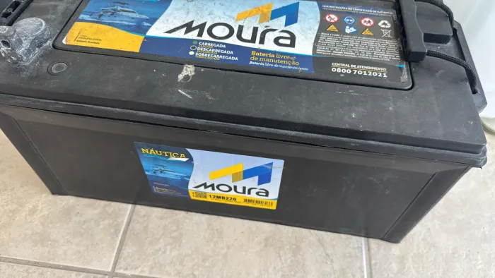 Bateria 200 amperes Náutica