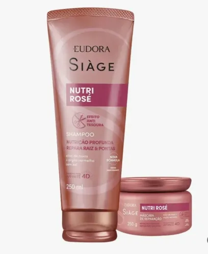 Kit Eudora Nutri Rosé(2 produtos)