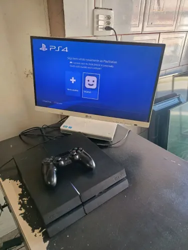 Ps4 FAT 1 Controle 1TB