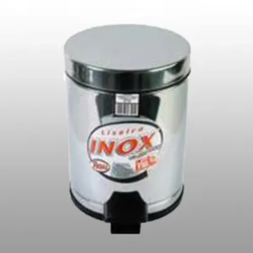 LIXEIRA INOX 5LTS
