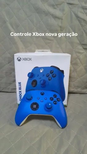 Controle XBOX Nova geração BLUE SHOCK