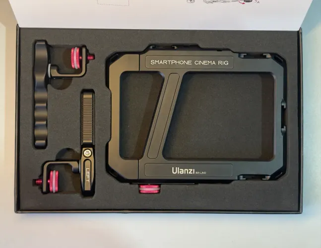 Estabilizador Ulanzi para celular pra vender logo