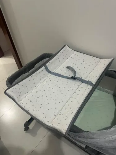 BERÇO MOISÉS com trocador e colchão