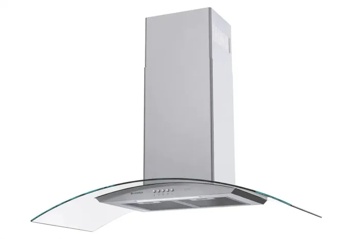 Coifa Cadence 90cm Vidro Curvo 220V - Nova Lacrada - 6 Bocas