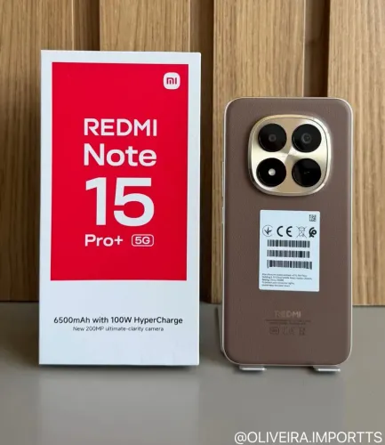 XIAOMI NOTE 15 PRO PLUS 256/8GB - LOJA FISICA 