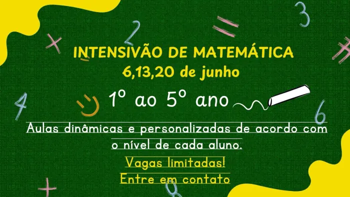 AULAS DE REFORÇO 