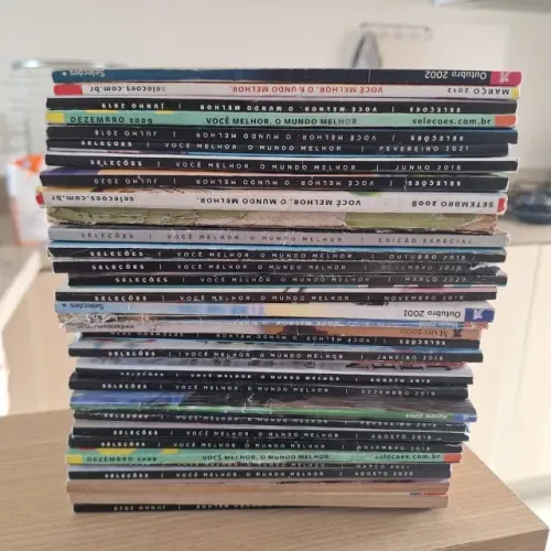 Coleção 35 revistas SELEÇÕES antigas