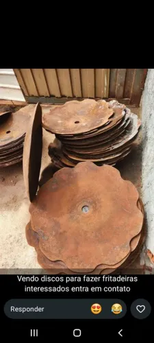Disco para fritadeira