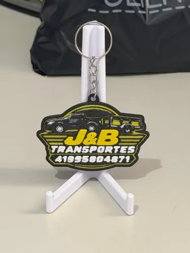 Chaveiro Personalizados Impressão 3D