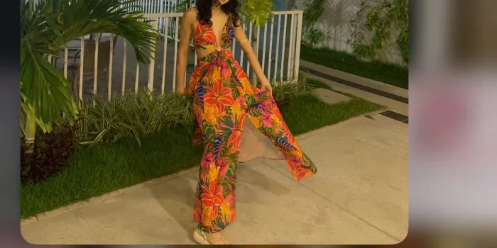 Vestido estilo farm