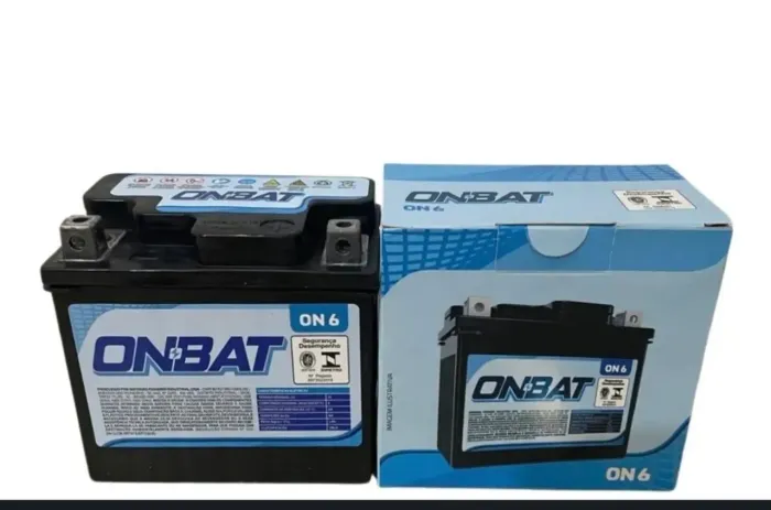 Bateria Onbat 6ah125/150 Cg/fan/titan/biz/nxr/bros/xre300