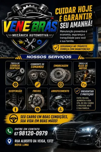 Serviços automotivo em general. Mecânica/ Mecânico.