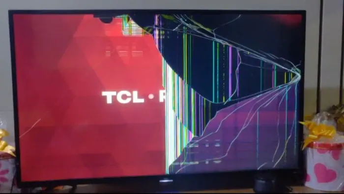 Smart tv com defeito