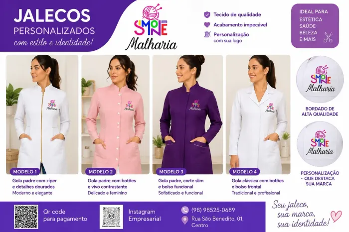 Jalecos personalizados