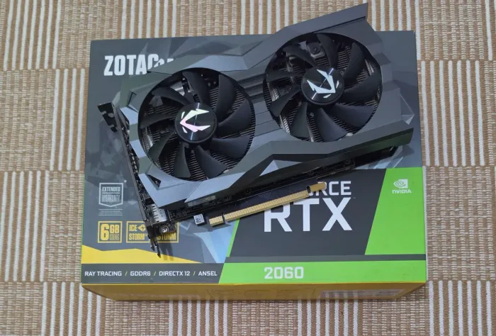 Placa de Vídeo RTX 2060 6GB ZOTAC