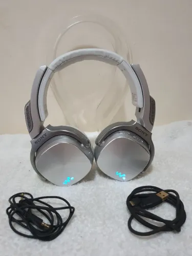 Sony Fones de ouvido Walkman 3 em 1 NWZ-WH505 A com MP3 Prateado 16 GB com mais de 3000 mú