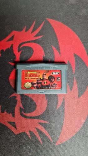 Cartucho dos incríveis de gameboy advance sp
