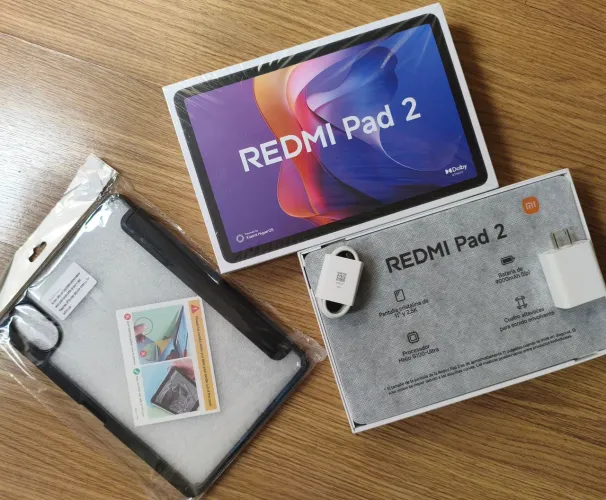 Tablet Redmi Pad 2 Versão Global WiFi | 256GB + 8GB Ram | Novo!