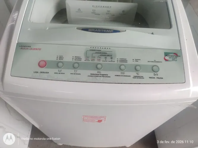 LAVADORA BRASTEMP ELETRÔNICA 6KLS 220V
